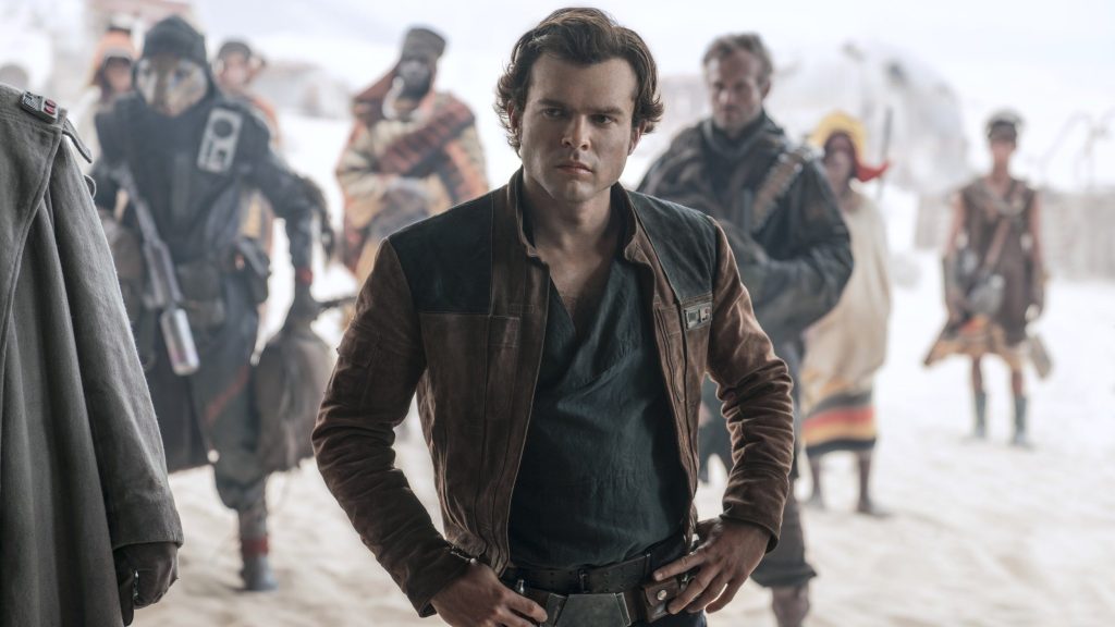 Alden Ehrenreich as Han Solo in Solo A Star Wars Story